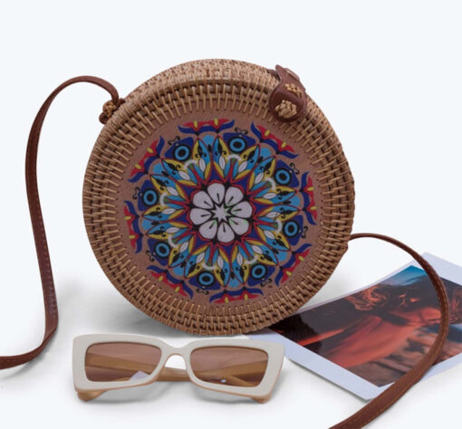 Eco Friendly Rattan Vintage Bag Bali For Wholesale