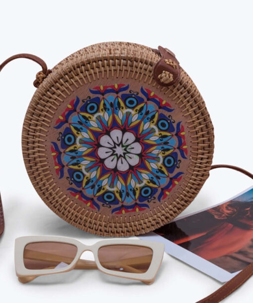 Eco Friendly Rattan Vintage Bag Bali For Wholesale