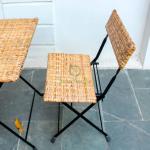Natural High Back Rattan Chairs