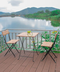 Natural High Back Rattan Chairs