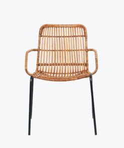 Rattan Chair Wholesale With Black Steel Stand R 53 15 006 01