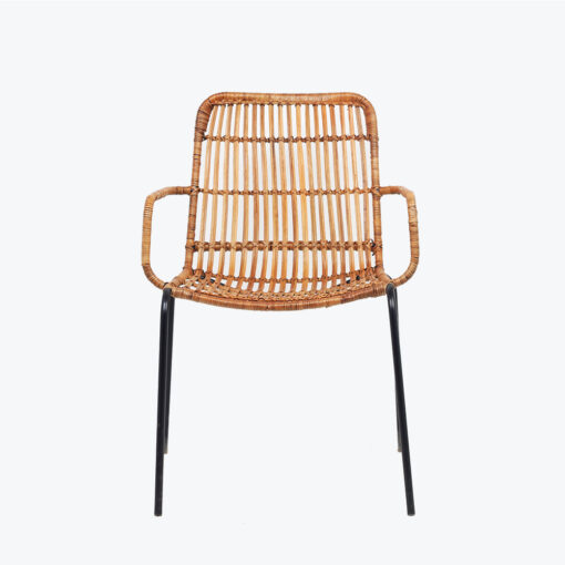 Rattan Chair Wholesale With Black Steel Stand R 53 15 006 01