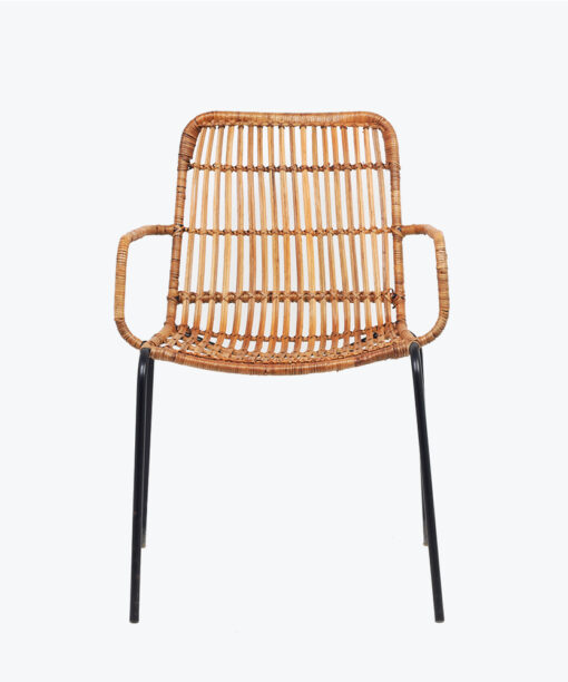 Rattan Chair Wholesale With Black Steel Stand R 53 15 006 01