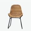 Rattan Chair With Strong Metal Stand R 53 15 004 01
