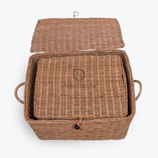 Rattan Large Wicker Storage Trunk R 09 05 184 01