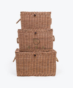 Rattan Large Wicker Storage Trunk R 09 05 184 01