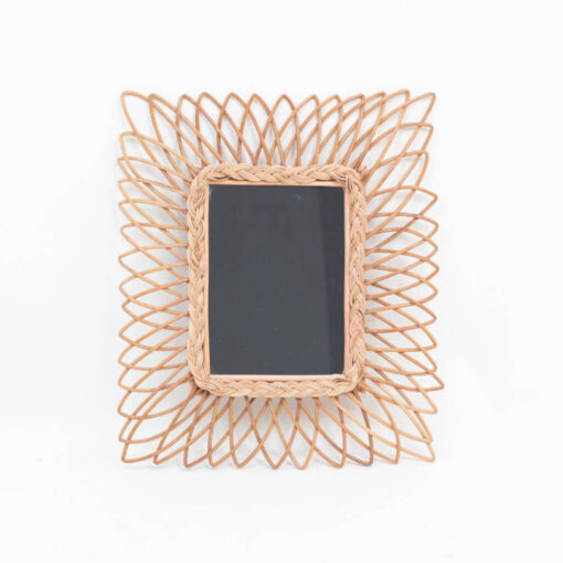 Rectangular Rattan Decorative Mirror R 68 28 001 01