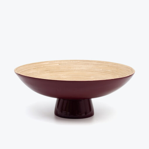 Round Bamboo Fruit Bowls Also Bamboo Plates S 15 01 023 01