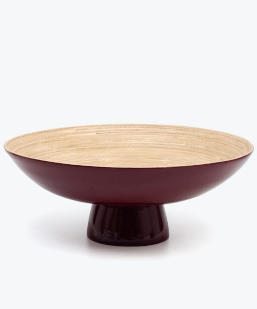 Round Bamboo Fruit Bowls Also Bamboo Plates S 15 01 023 01