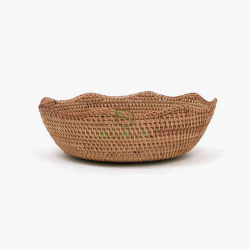 Round Rattan Fruit Storage Tray R 48 05 001 02