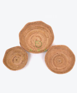 Round Rattan Fruit Storage Tray R 48 05 001 02