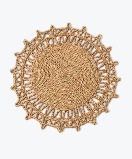 Round seagrass rugs living home SG 06 12 016 02