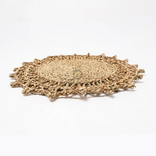 Round seagrass rugs living home SG 06 12 016 02