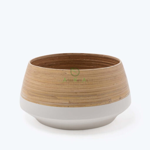 Handmade Bamboo Flower Pots & Planters