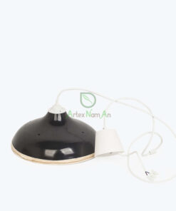 Eco Friendly Black Bamboo Pendant Light