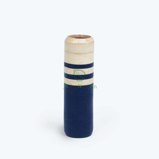 Natural spun bamboo flower vases for home decor