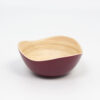 Natural Bamboo Serving Bowl for Fruits & Salads