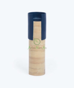 Eco Friendly Spun Bamboo Flower Vases For Room Decor
