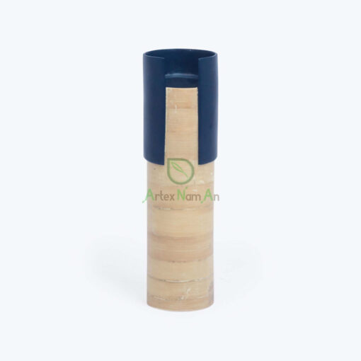 Eco Friendly Spun Bamboo Flower Vases For Room Decor