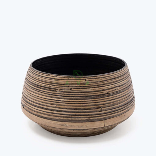 Natural Bamboo Mini Flower Pots & Planters Also Succulent Planter Pot Wholesale