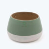 Natural Green And White Bamboo Flower Pots & Planters Modern