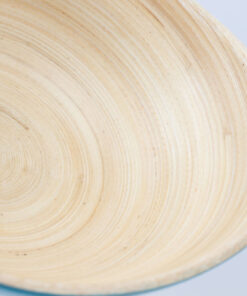 Eco Friendly Oval Bamboo Bowls Salad Bowls For Kitchen Tableware