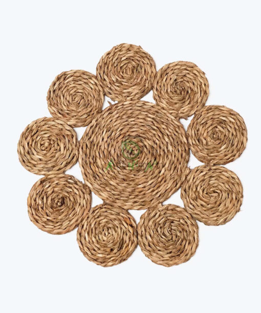 Natural Woven Round Seagrass Carpets Rugs Also Door Mat From Vietnam