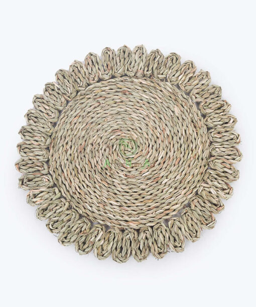 Vietnam Wholesale Small Natural Handmade Seagrass Floor Door Mat Carpets Rugs For Home Decor