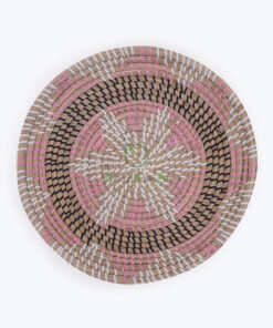Natural Round Seagrass Wall Hanging Basket Decor also Decorative Trays Plates for Home decoration