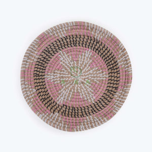 Natural Round Seagrass Wall Hanging Basket Decor also Decorative Trays Plates for Home decoration