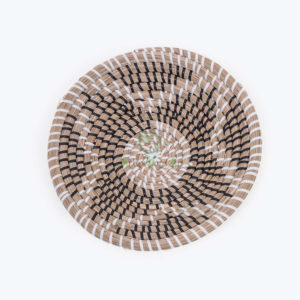 Handmade Round Seagrass Tray for Wall Decor also Decorative Tray for Home Decoration