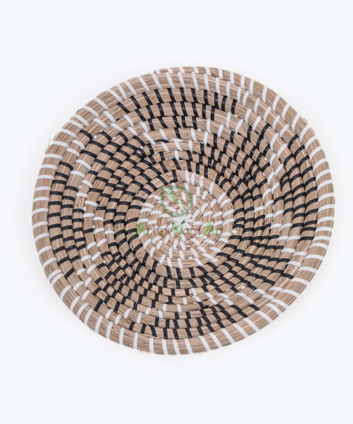 Handmade Round Seagrass Tray for Wall Decor also Decorative Tray for Home Decoration