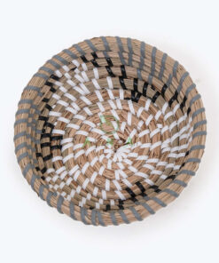Natural Round Seagrass Woven Wall Hanging Basket Decor