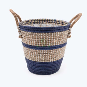 Eco friendly seagrass flower pots & planters for home decor