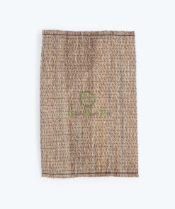 Natural Vintage Rectangular Wicker Seagrass Mat For Home Decor