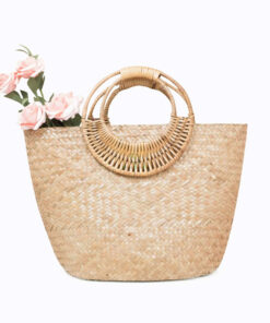 Handcrafted Straw Woven Bag Straw Also Tote Bag From Vietnam