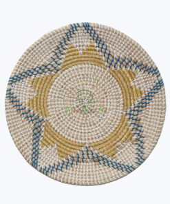 Seagrass Boho Wall Hanging Woven Plate Basket For Wall Decor And Home Decoration