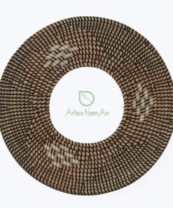 Eco friendly Woven Round Seagrass Wall Hanging Basket Decor Also Decorative Plates For Room Decoration Wholesale
