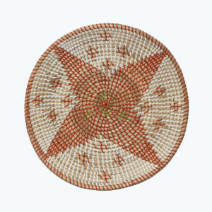 Handwoven Round Seagrass Wall Basket Decor For Home Decoration For Wholesale