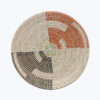Natural Round Handicraft Seagrass Wall Hanging Woven Plate And Boho Decor Basket