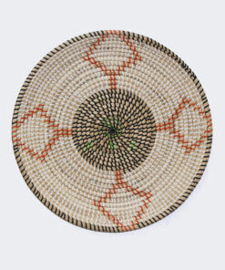 Handwoven Round Seagrass Wall Art Home Decor For Room Wall Decoration