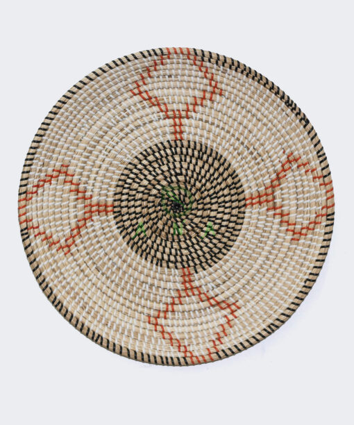 Handwoven Round Seagrass Wall Art Home Decor For Room Wall Decoration