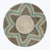 Handwoven seagrass hanging plate wholesale wall decor for living room and bedroom