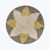 Handwoven Round Seagrass Boho Wall Decor Basket