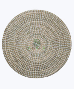 handicraft round seagrass african wall decor basket for home decoration