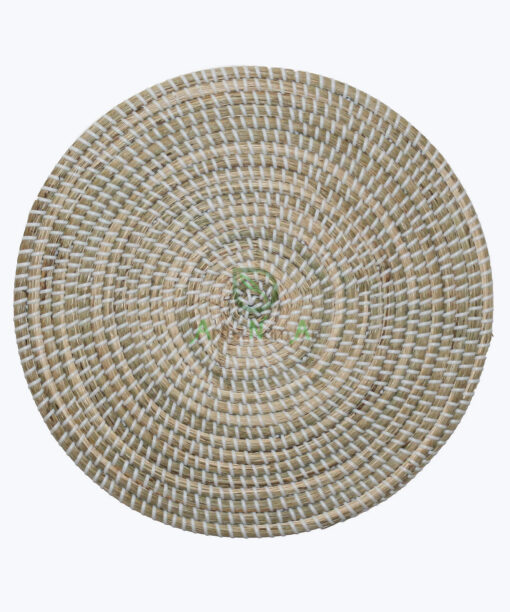 handicraft round seagrass african wall decor basket for home decoration