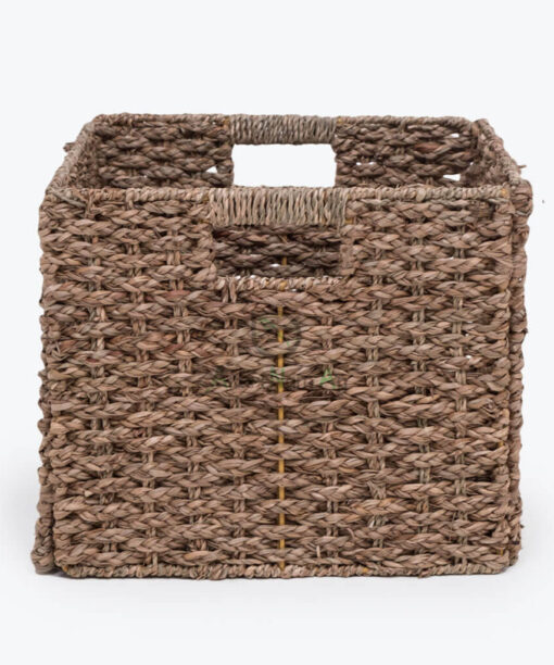 Seagrass Cube Storage Basket With Handles SG 06 05 477 01