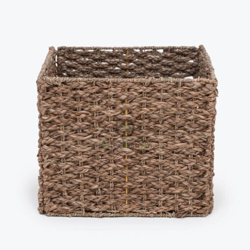 Seagrass Cube Storage Basket With Handles SG 06 05 477 01