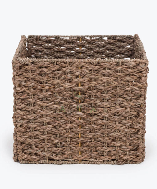 Seagrass Cube Storage Basket With Handles SG 06 05 477 01