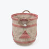 Seagrass Indoor Plant Pots with Handles SG 09 05 453 01 M